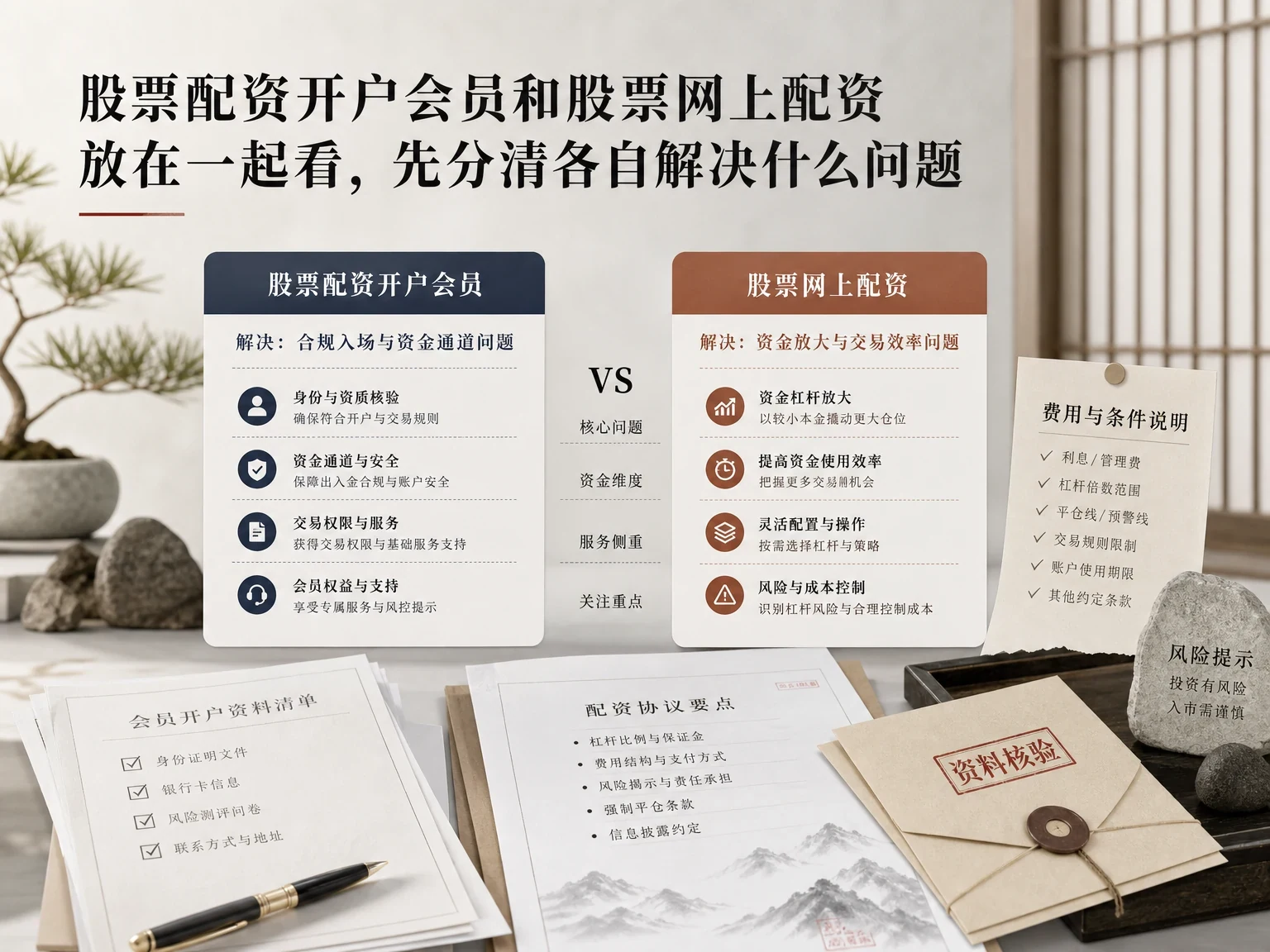 股票配资开户会员和股票网上配资放在一起看，先分清各自解决什么问题 插图