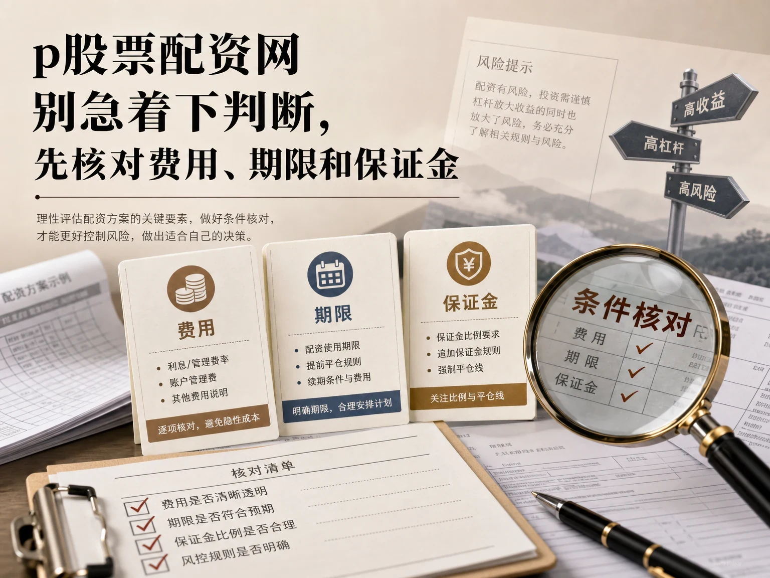 p股票配资网别急着下判断，先核对费用、期限和保证金 插图
